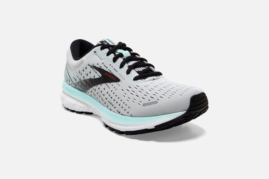 Brooks Ghost 13 Road Löparskor Dam - Vita/Svarta - 5940-XFGVY